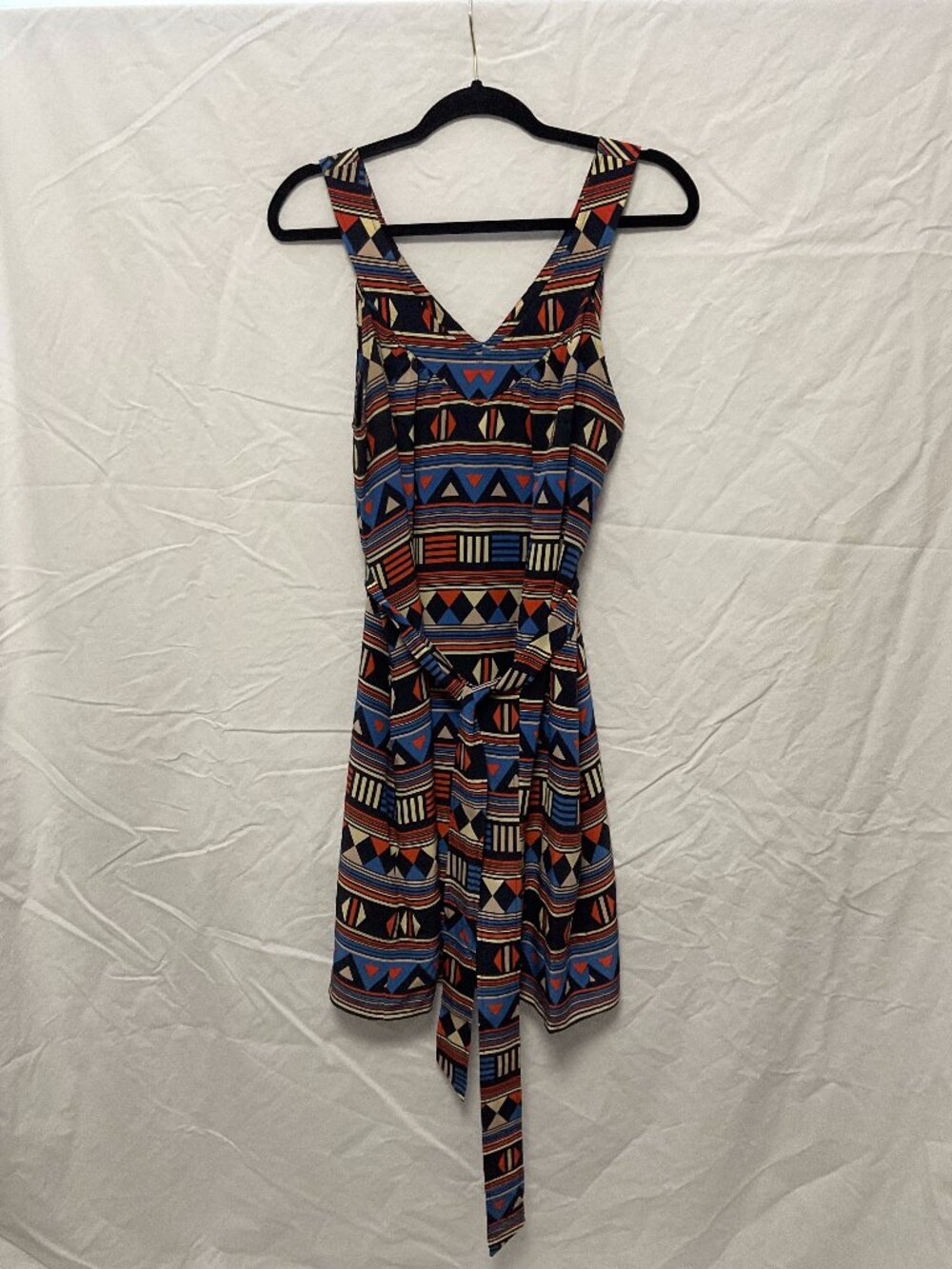 Marc by Marc Jacobs 100% Silk Geometric Print Dress Size M